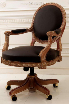 Stoelen directiefauteuil kantoorinrichting stoel bureaustoel draaistoel fauteuil barok nieuw