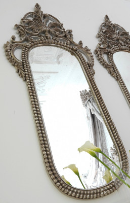 Spiegel Barok Rococo Wandspiegel Stand Spieglein Italiaanse inrichting Nieuw