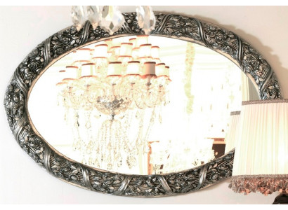 Spiegel Design Wandspiegel 140x90 cm Barock Rokoko Italiaanse inrichting meubels
