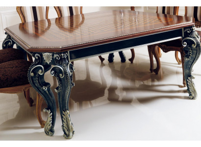 Eettafel Eetkamer Woonkamer Hout Italiaanse meubelen Italië Tafel Massief hout