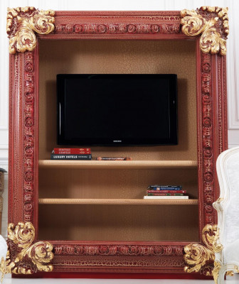 Boekenkast Kast Woonkamer Boekenkast Hout KantoorKast Kasten Italië Nieuw