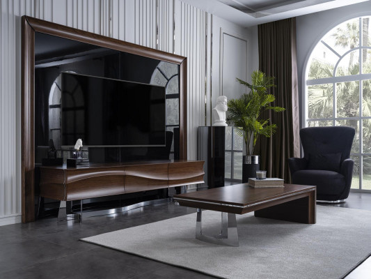 TV-meubel TV-kast woonkamer kasten lowboard standaard 220cm.