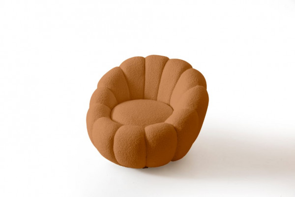 Luxe fauteuil club tv textiel inrichting meubels lounge relaxstoel.