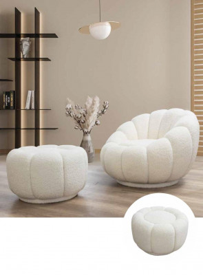 Luxe fauteuil club tv textiel inrichting meubels lounge relaxstoel.