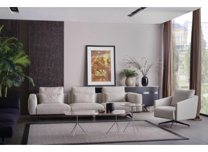 Sofaset 4 1 2x salontafel banken design bank gestoffeerde banken modern