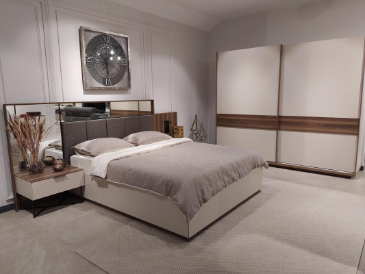Nachtkastjes Wit Modern Ontwerp Meubels Luxe Elegant Mooi Slaapkamer