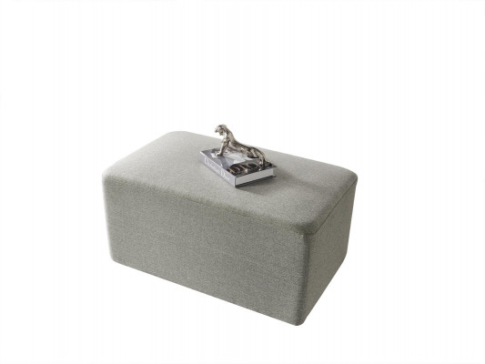 Hocker Textiel Woonkamer Luxe Modern Tafels grijs Hout Textiel Voetenbankje