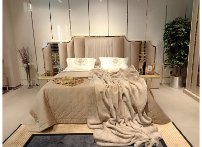 Slaapkamermeubel Compleet Set Bed 2x Nachtkastjes 3-delig Modern