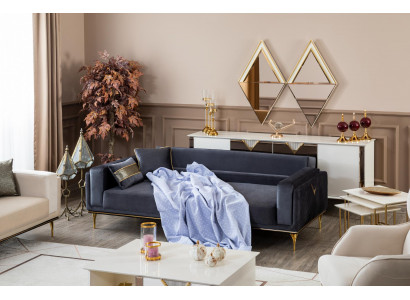 Sofa Bank Woonkamer Meubels Banken Bankstellen Driezitter 3 Zit Textiel Stof