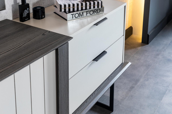 Design Slaapkamer Compleet Set Commode Spiegel 2-delige Set Houten Commodes.