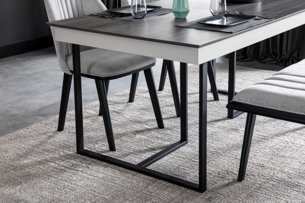 Designer eetkamerstoel Grijze armstoelen Keukenstoelen Stoelen Armstoelen
