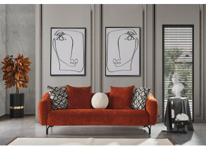 Bankstel 3-zits woonkamer Design Bankstellen Bekleding Design Modern Meubels Nieuw