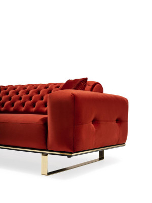 Moderne Chesterfield bank Praktijkmeubelen Hotelinrichting Luxe bankstel