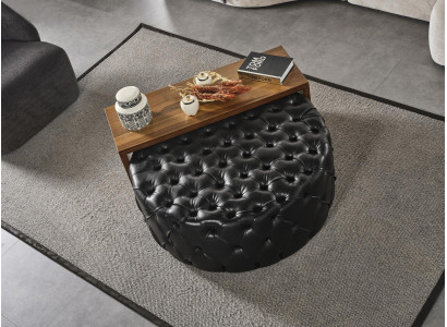 Woonkamer salontafel set kruk ontwerp luxe meubels 2-delig nieuw modern.