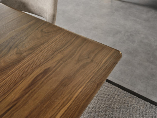 Eetkamertafel Hout Luxe Meubels Stijl Moderne bruine houten tafels