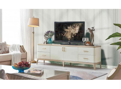 Tv-kast Lowboard Meubels Kasten Woonkamer Sideboard Wit Ladenkast Sideboards