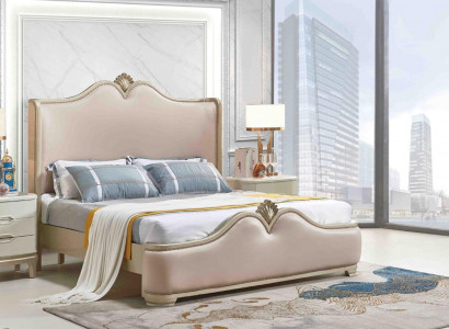 Bed frame Bed double bed frame Beige bed furniture Double beds