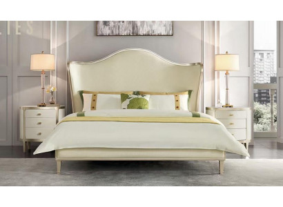 Tweepersoonsbed Bed Wit Bed Modern Bedframe Bedden Bedframe
