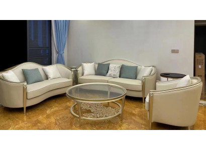 Sofa set 3+2+1 zits + salontafel Zitkussen sets Bank