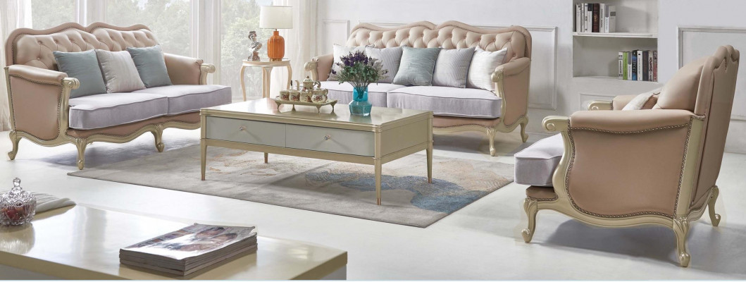 Luxe salontafel houten tafels woonkamer hoogwaardige meubels bijzettafel hotel