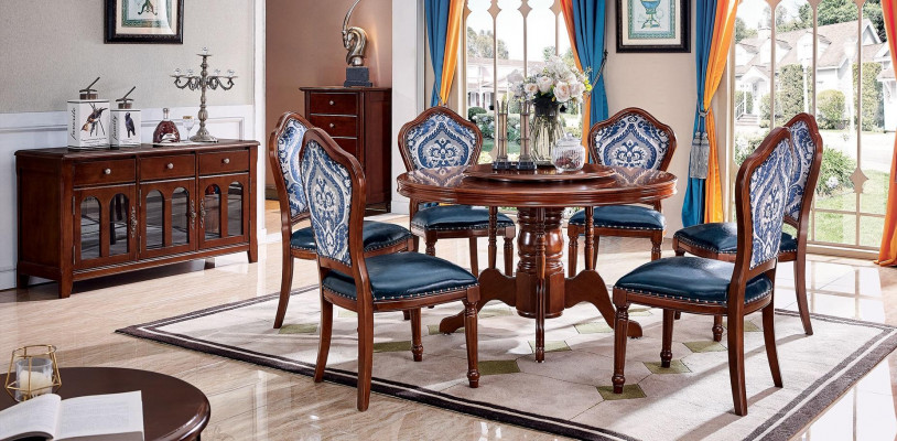 Eetkamer set tafel eetgroep 6 stoelen armstoelen eetkamer groepen hout