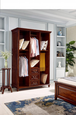 Kledingkast Slaapkamer Hout Klassiek Design Meubels Kasten Nieuw