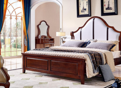 Bed 2 nightstands 3 piece bedroom set Furniture Classic Luxury Beds