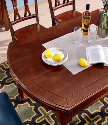 Eettafel ontwerp meubels inrichting uitschuifbare tafels massief houten tafel