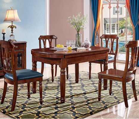 Eettafel ontwerp meubels inrichting uitschuifbare tafels massief houten tafel