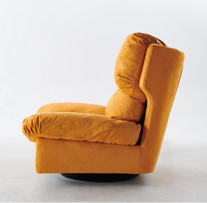TV-fauteuil Draaibare fauteuil Eenzitter Relaxbank Meubel Textiel Stof