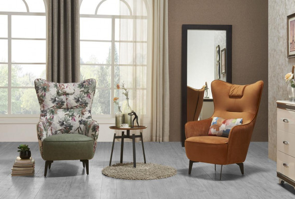 Ohrensessel Stoel Eénzitter Stoel Hotel Relax Meubels Kantoor Ontvangst