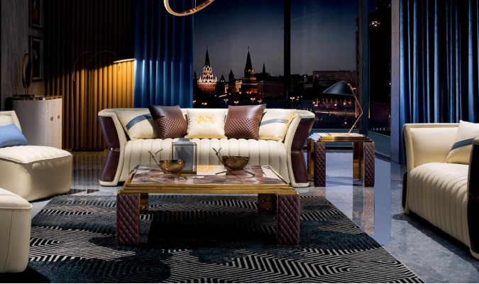 Woonkamer set bankstel bankstel 3+2+1+1 design bank