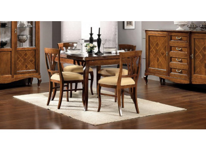 Eettafel Antieke stijl Massief houten meubels Italiaanse eettafels Tafel Hout Tafels