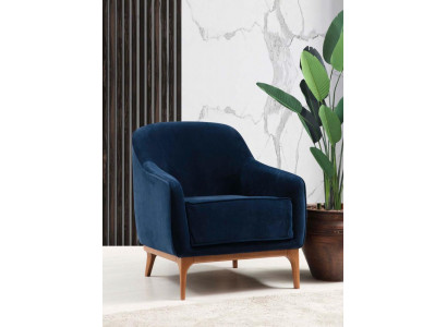Luxe fauteuil zits woonkamer 1 zit polyester stof Moderne stijl Nieuw