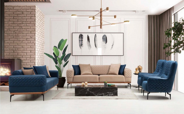 Sofaset Complete bankstel 331 zitstoel bank bankstel meubelset Nieuw