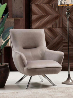 Fauteuil Oorfauteuil Luxe 1-zits Gestoffeerde Stoel Designer Stoel Modern