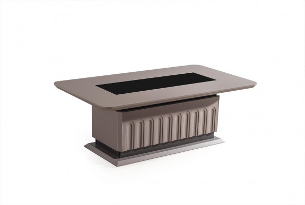 Bruine salontafel Woonkamertafels Design houten meubels Salontafels