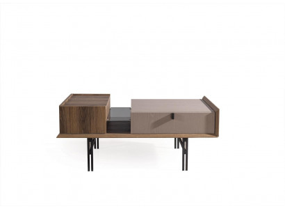 Luxe bruine salontafel Designer salontafels Woonkamertafels
