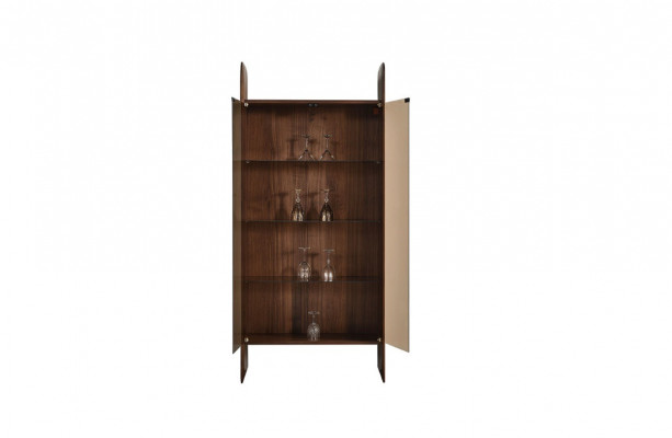 6-delige woonkamerset van Braun. TV-meubel + salontafel en bijzettafel nieuw.