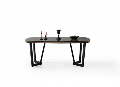 Eettafel Eetkamer Hout Eettafels Tafel Stijl Modern Zwart Ontwerp