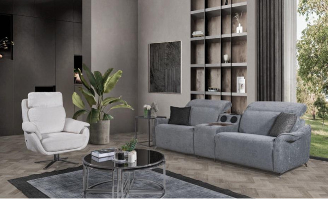 Moderne bankstel woonkamer 3-zits bankstellen fauteuils 2-delig