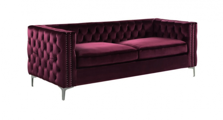 bordaux chesterfield bank luxe fluwelen bankstel bankstel set knopen bekleding nieuw