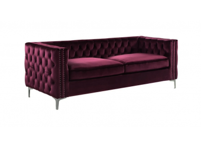 bordaux chesterfield bank luxe fluwelen bankstel bankstel set knopen bekleding nieuw