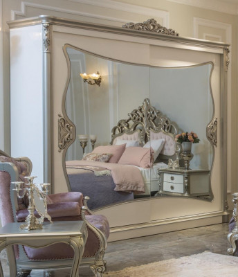 Klassieke kledingkast rek kledingkasten garderobe slaapkamer