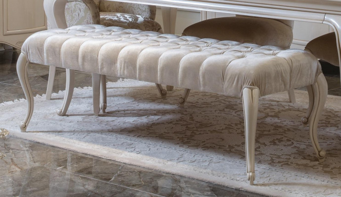Klassieke eetkamerset tafel kruk eetkamerset stoelen set 6-delig Nieuw