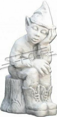 Dwerg Standbeeld Standbeelden Sculpturen Figuur Decoratie Tuin Terras