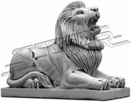 XXL Leeuwenfiguur Tuin Terras Decoratie Steen Sculptuur