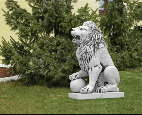 XXL Leeuwenbeeld Tuin Terras Decoratie Antieke Stijl Deco Steen Sculptuur  XXL Leeuwenbeeld Tuin Terras Decoratie Antieke Stijl Deco Steen Sculptuur