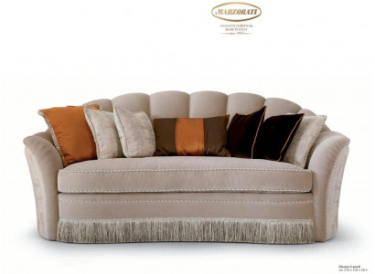 Tweezitsbank 2-zitsbanken Luxe woonkamer Grijs polyester