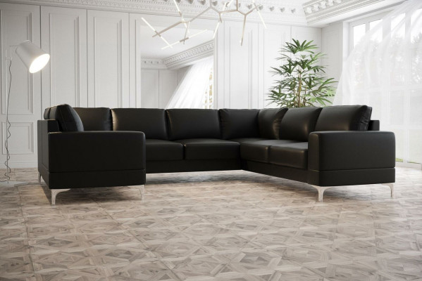 Woonkamer bankstel hoekbank bank bankstellen nieuw woonkamer fluweel hoekbank U-vorm